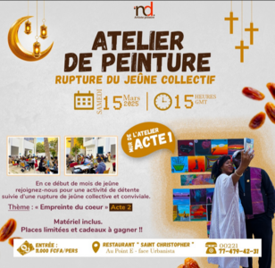 Atelier Peinture et Rupture de Jeûne