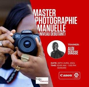 Masterclass Photographie Manuelle