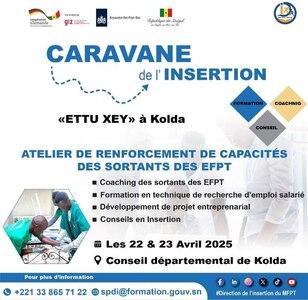 Caravane de L'insertion à KOLDA