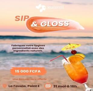 sip and gloss